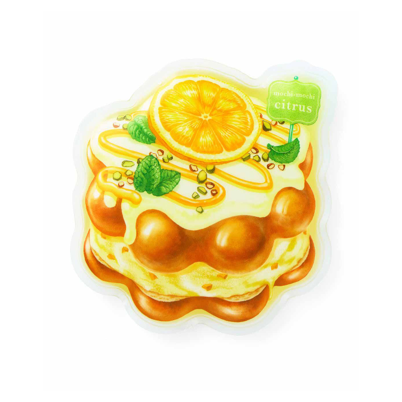 フェリシモコレクション|夏を愉（たの）しむ アイスドーナツ保冷剤〈もちもちシトラス〉