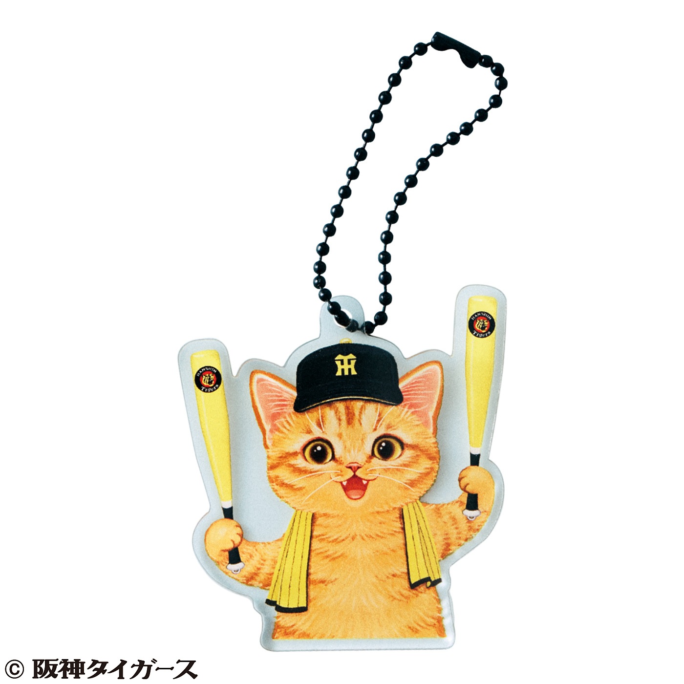 猫部|阪神タイガース&times;猫部 応援猫さんのアクリルキーホルダー