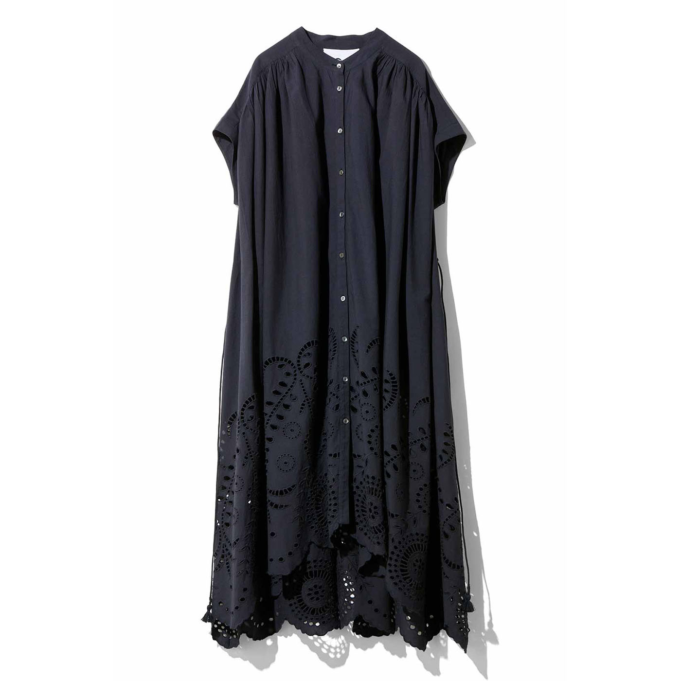 MEDE19F|〈MADE IN INDIA COLLECTION〉シフリー刺しゅう ワンピース