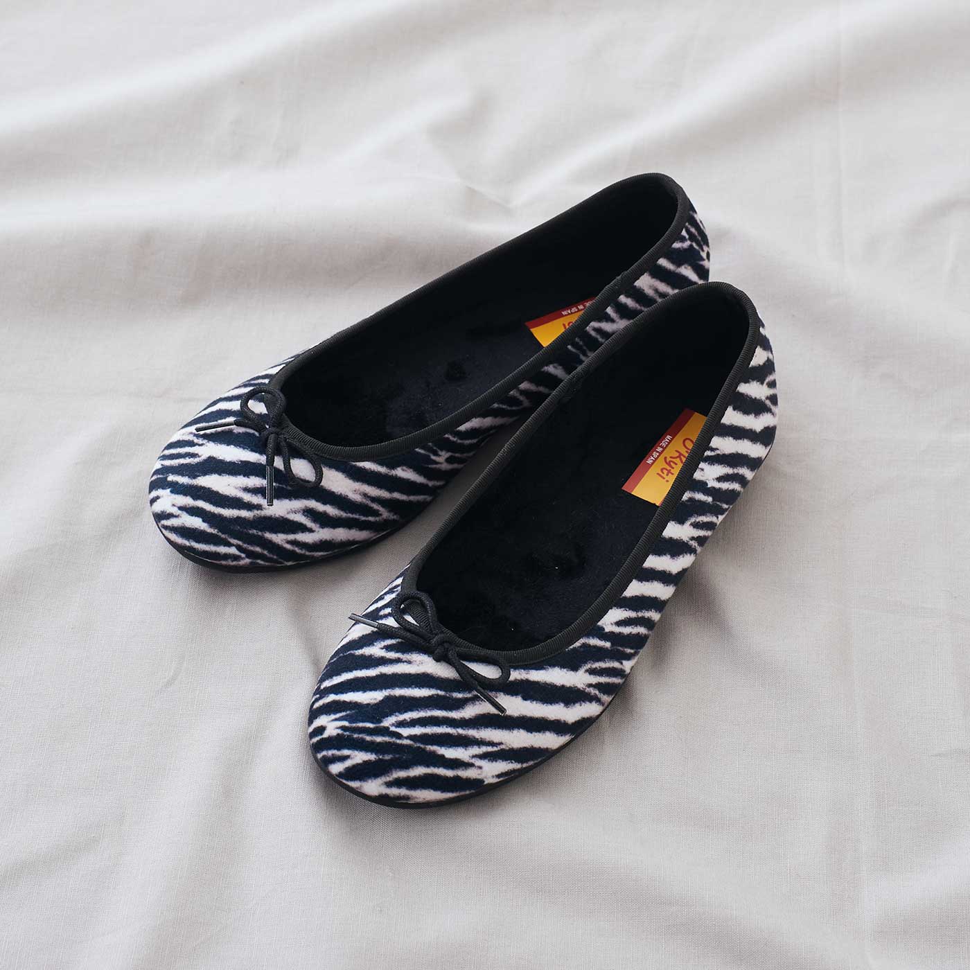 フェリシモファッションニュース|O'KYTI オキティ　バレエシューズ　ZEBRA