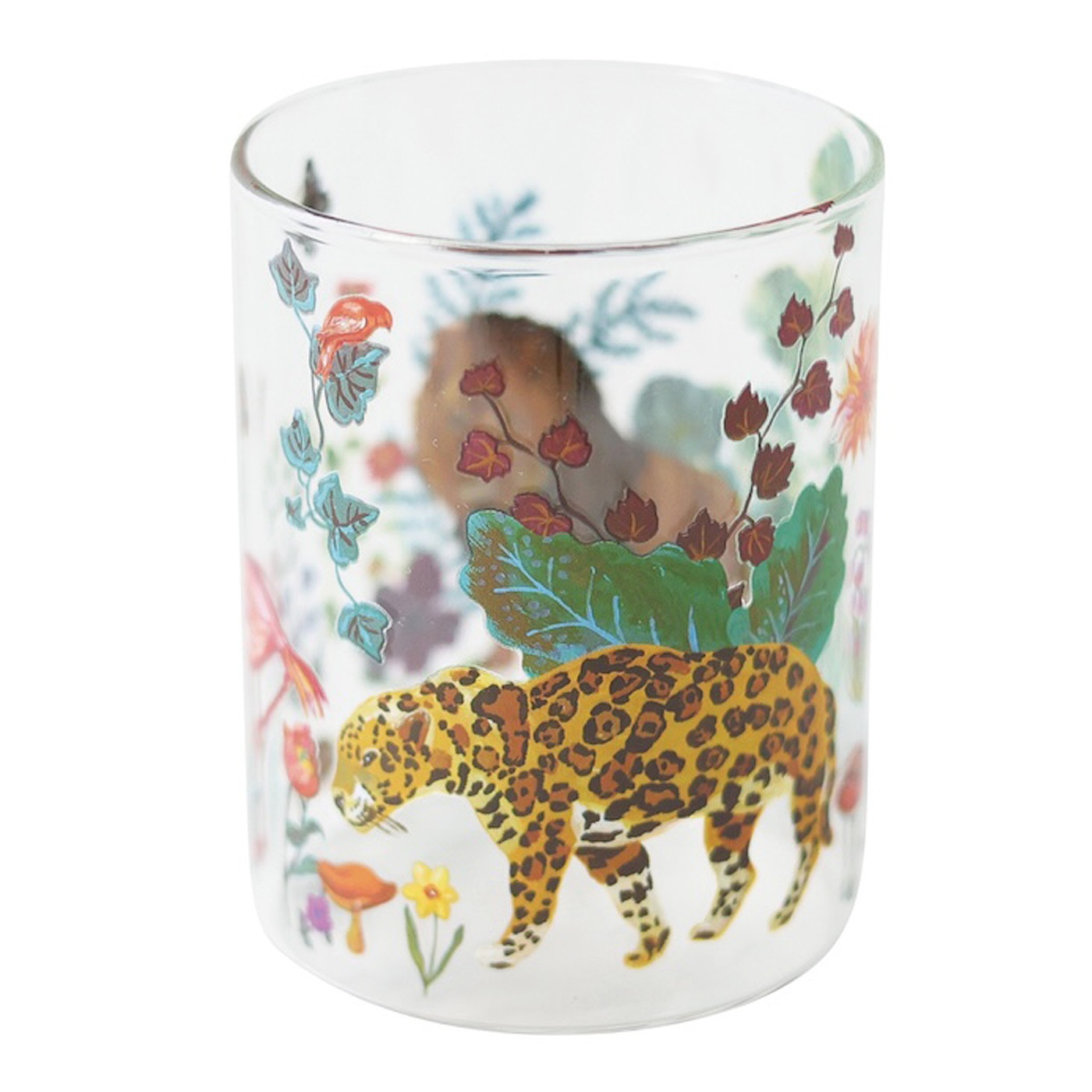 フェリシモの雑貨 Kraso|〈Nathalie Lete〉Heat resistant Middle glass Jungle