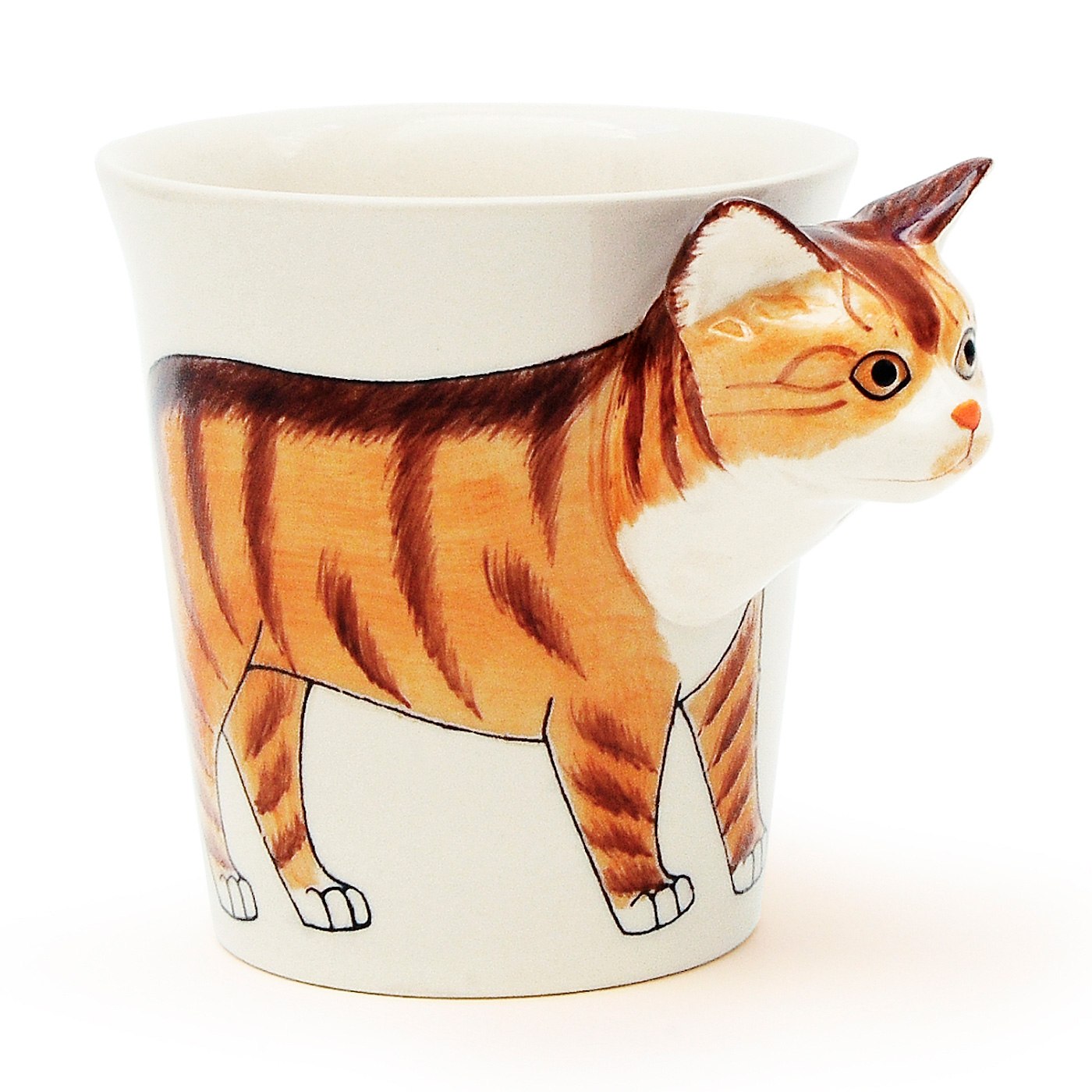 フェリシモの雑貨 Kraso|アニマルマグ ORANGE TABBY