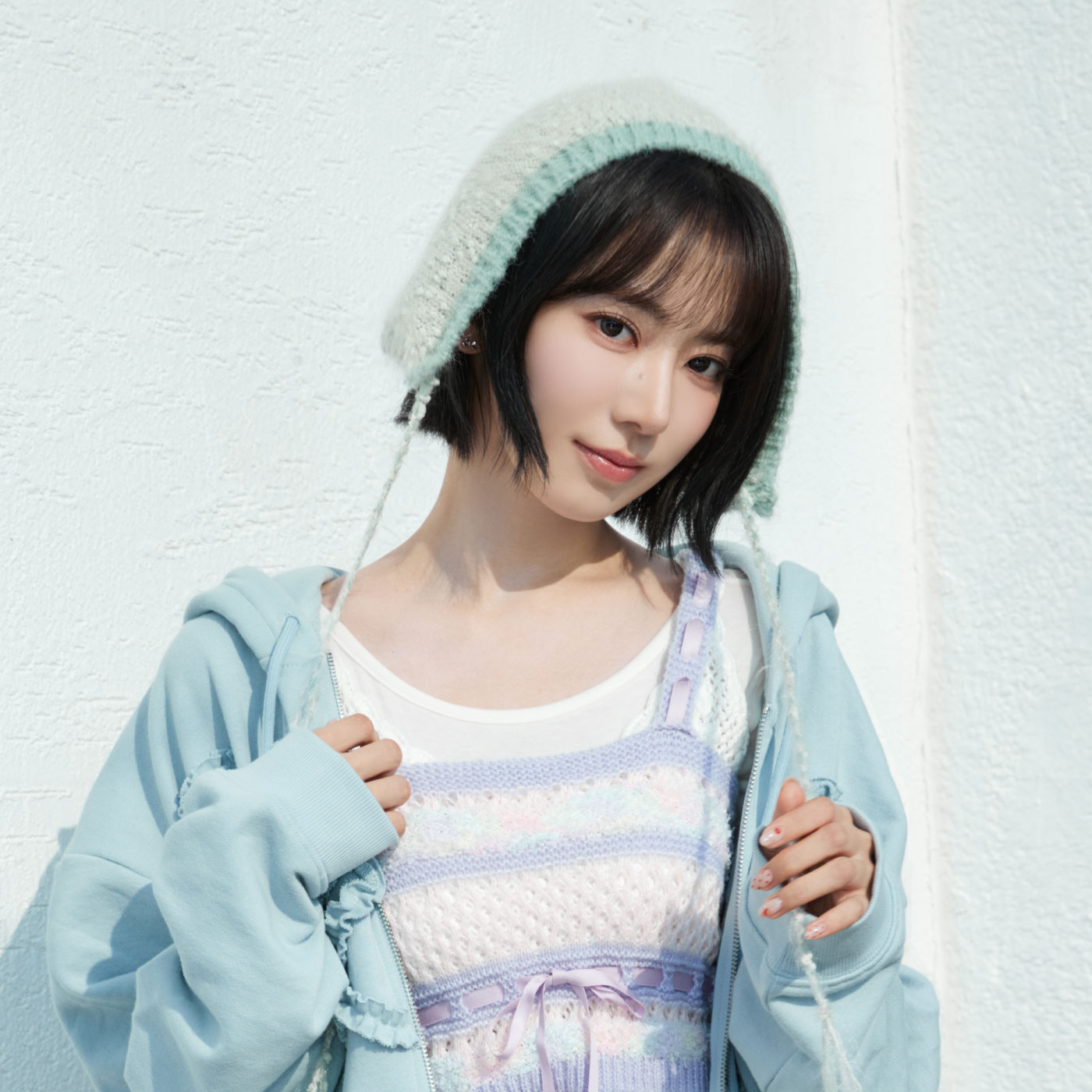 クチュリエ|【宮脇咲良さんコラボ】ニットキャップ〈ライムグリーン〉